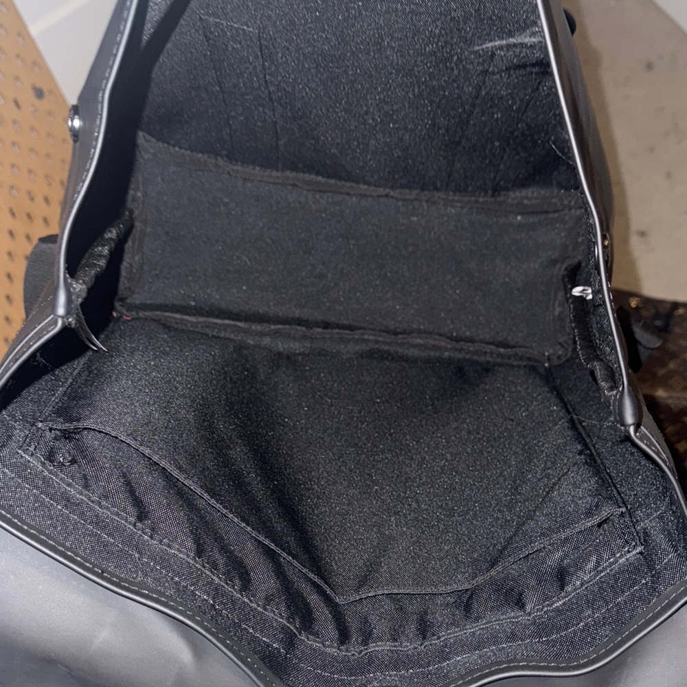 Sleek Black RAINS MSN Backpack - Picture 4 of 4